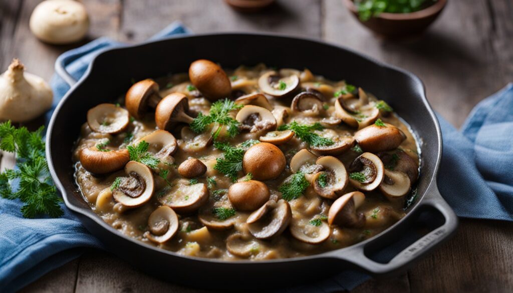 Mushrooms Neptune: A Delicious Seafood Stuffed Delight