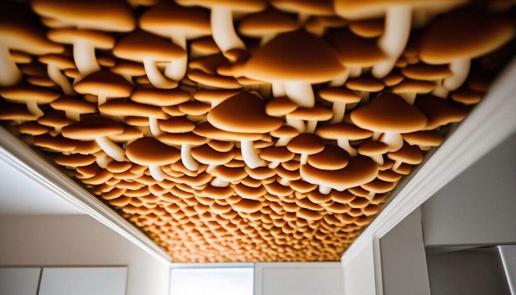 Mushrooms Growing in Bathroom Ceiling: Causes and Solutions