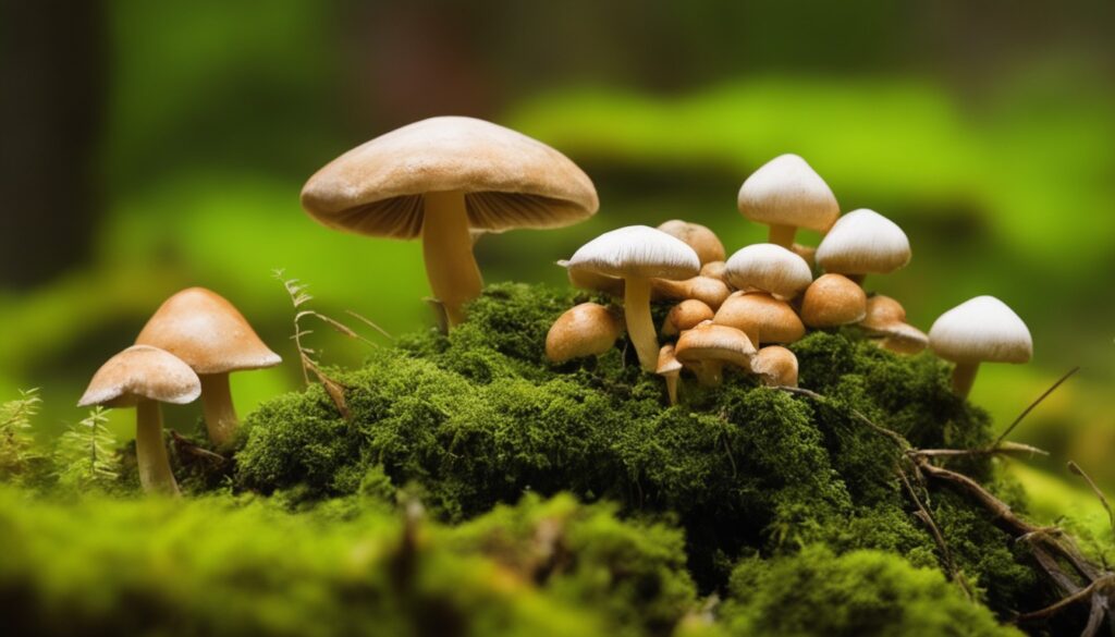 Mushrooms on Moss: A Guide to Identifying and Appreciating Fungi in Mossy Environments