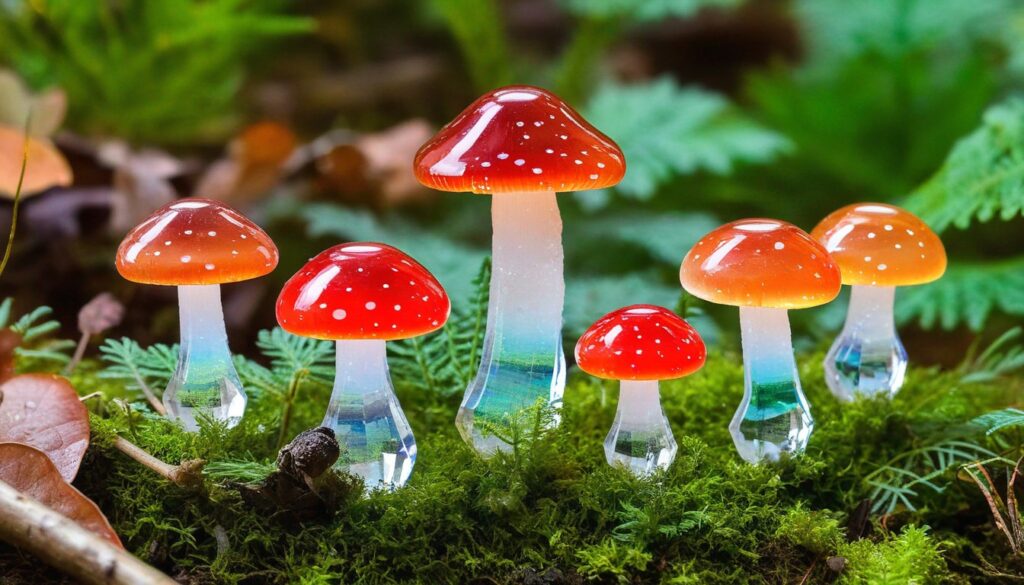 Discover Enchanting Mini Crystal Mushrooms for Your Home