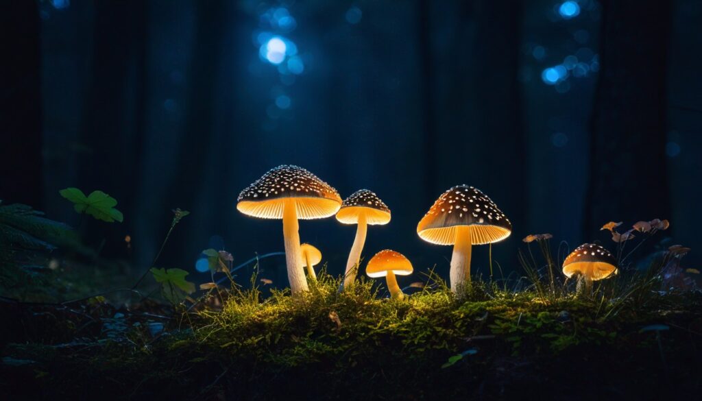 Explore the Magic of Midnight Mushrooms - Your Nighttime Guide