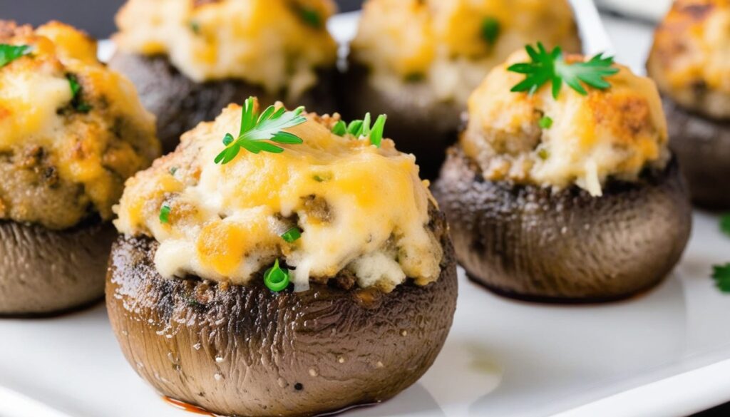 Delicious Meatball Stuffed Mushrooms Recipe - A Must Try!