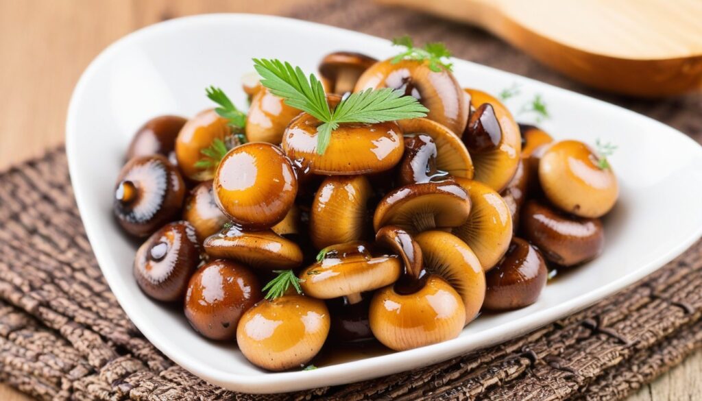 Delicious Marinated Honey Mushrooms Recipe – Brighten Your Meals!