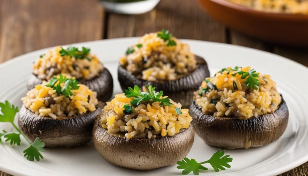 Risotto Stuffed Mushrooms: A Gourmet Delight