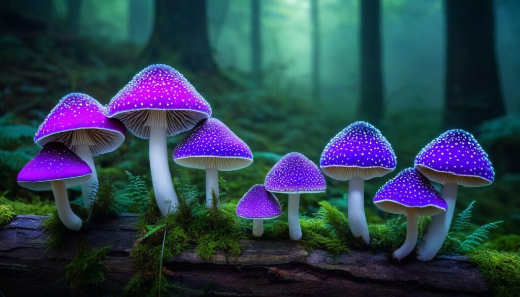 Discover Purple Mystic Mushrooms Benefits & Facts