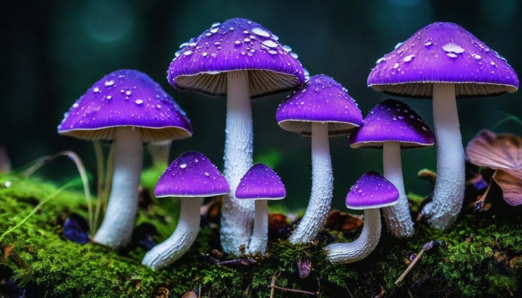 Unveiling Purple Psychedelic Mushrooms - A Guide