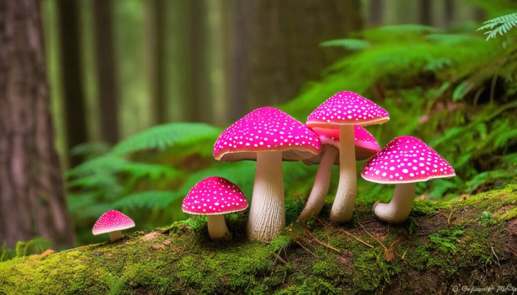 Pink Elephant Mushrooms: Vibrant Fungi Guide
