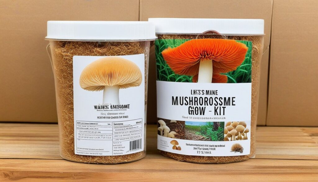 Experience Home Gardening with a Lion's Mane Mushrooms Grow Kit!