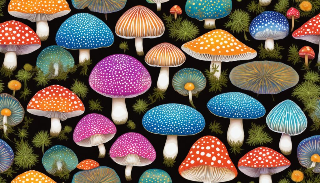 Discover the Wonder of Kaleidoscope Mushrooms Today!