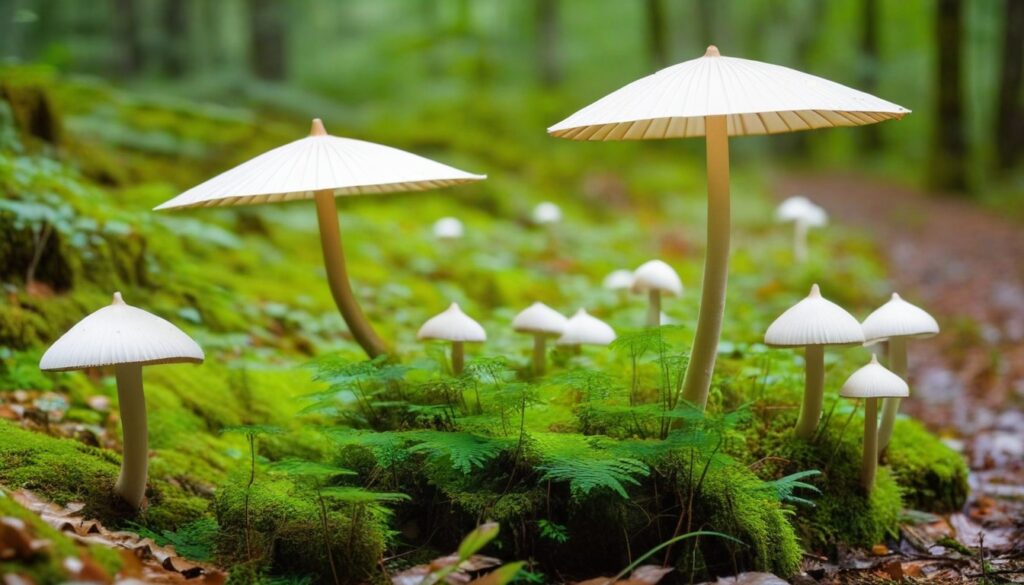 Discover Japanese Umbrella Mushrooms: Nature's Exotic Delight
