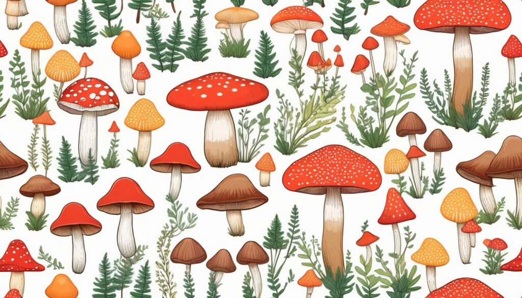 Explore the World of Illustrated Mushrooms Today!