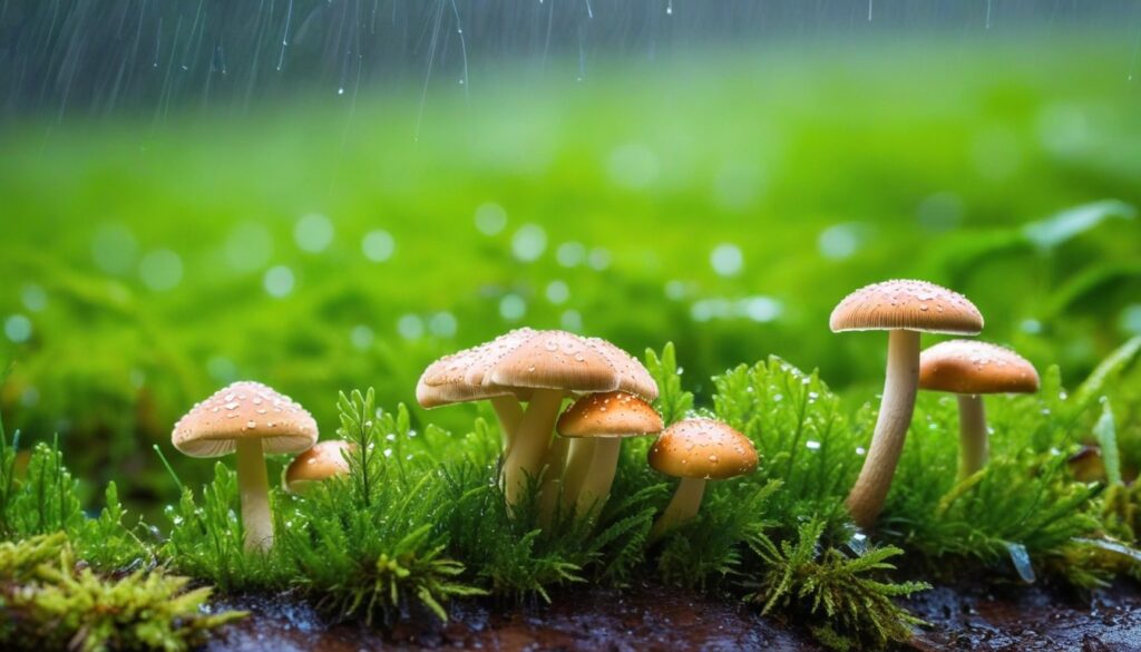 Unveiling the Mystery: How Long After Rain Do Mushrooms Grow?