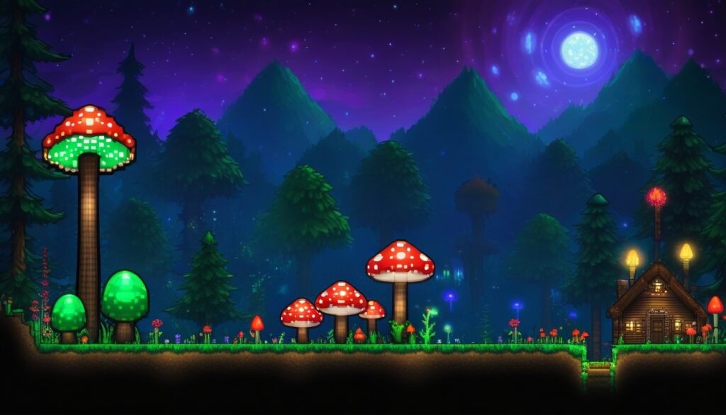 Uncover Glowing Mushrooms Terraria Tips & Secrets