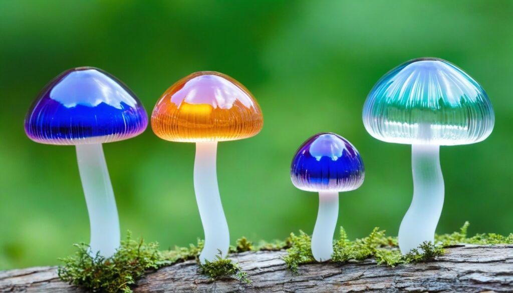 Create Enchanting DIY Glass Mushrooms for Your Garden