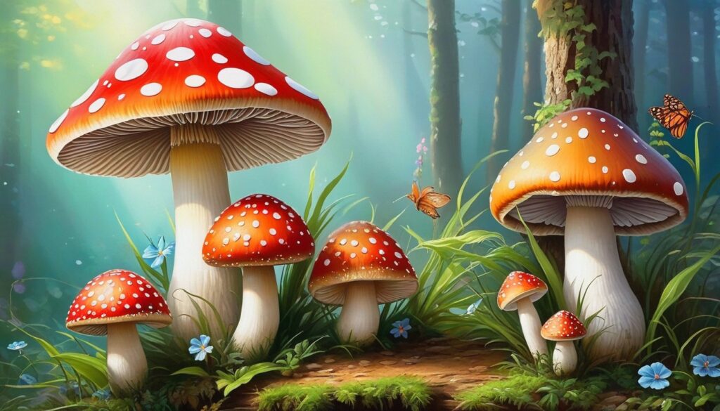 Explore Magical Diamond Painting Mushrooms Kits!