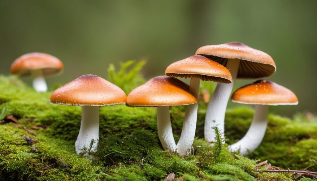 Copper Mushrooms: Unique Decor for Garden Spaces