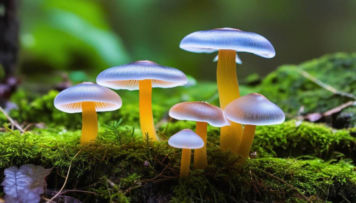Exploring Concave Translucent Mushrooms Guide - Optimusplant