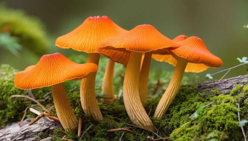 Explore Cinnabar Chanterelle Mushrooms Guide