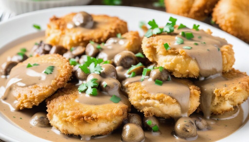 Chicken Fried Mushrooms And Gravy Recipe Guide