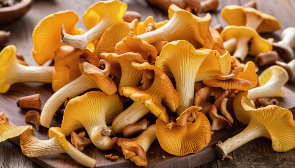 Fresh Chanterelle Mushrooms - Culinary Delights