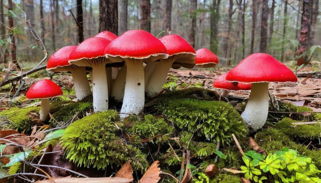 Discover Red Mushrooms In Minnesota's Wilds