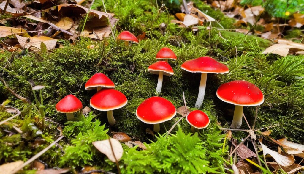 Exploring Red Mushrooms In Virginia – A Guide