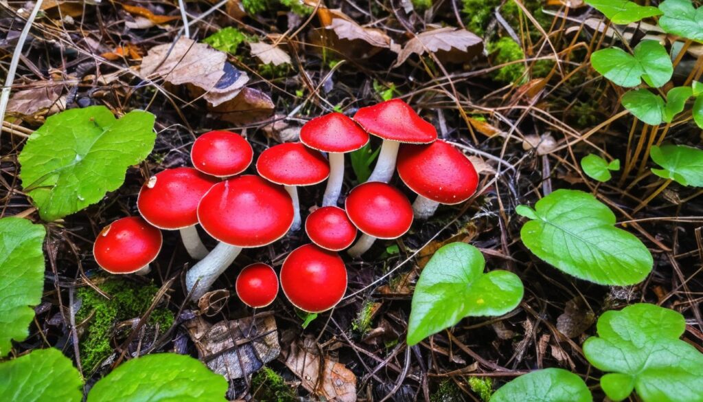 Discover Red Mushrooms in Wisconsin: A Guide