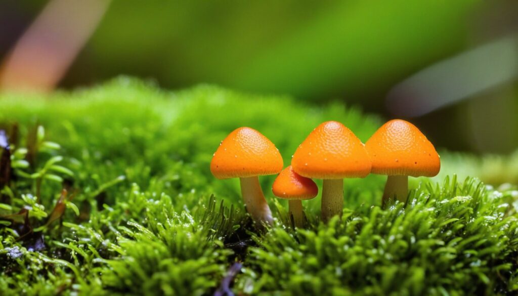 Tiny Bright Orange Mushrooms: A Mini Guide